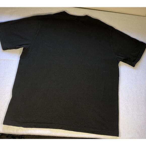 Carhartt Loose Fit T- shirt Short Sleeve Chest Pocket Black Mens Size xl - Picture 2 of 7